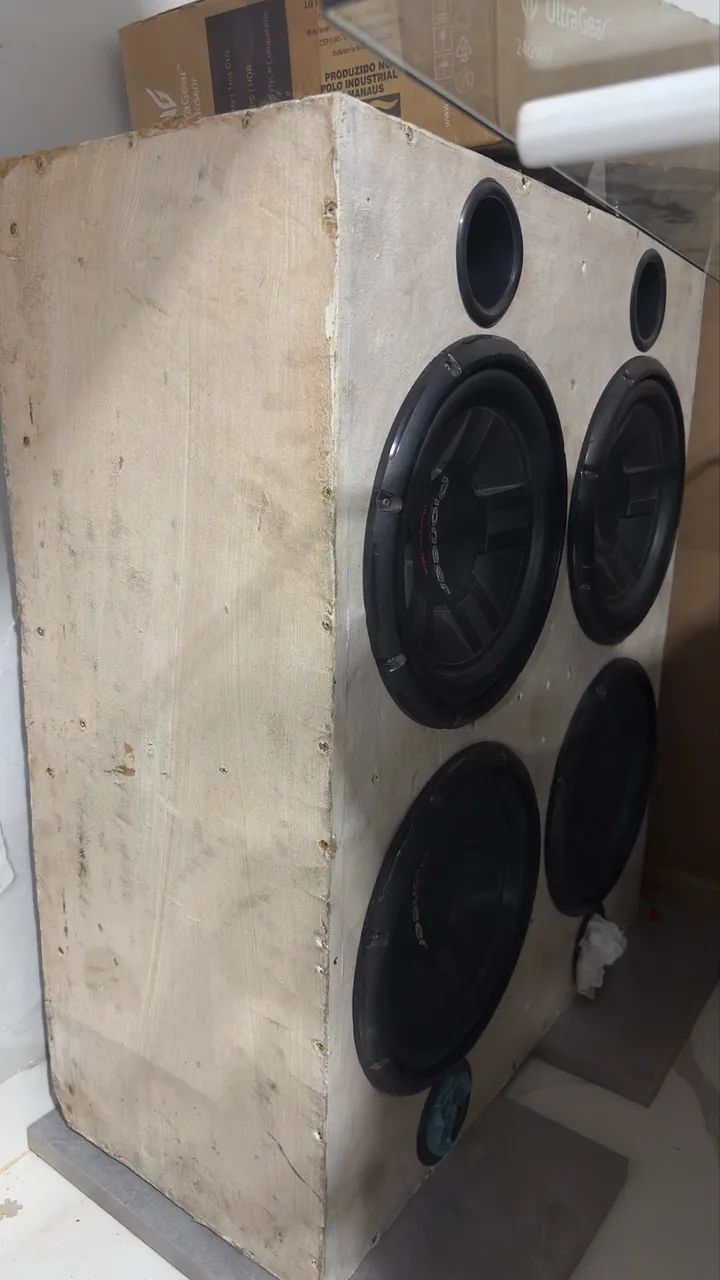 Vendo módulo roadstar 1200 com caixa 4 sub pioneer 311 - Foto 2