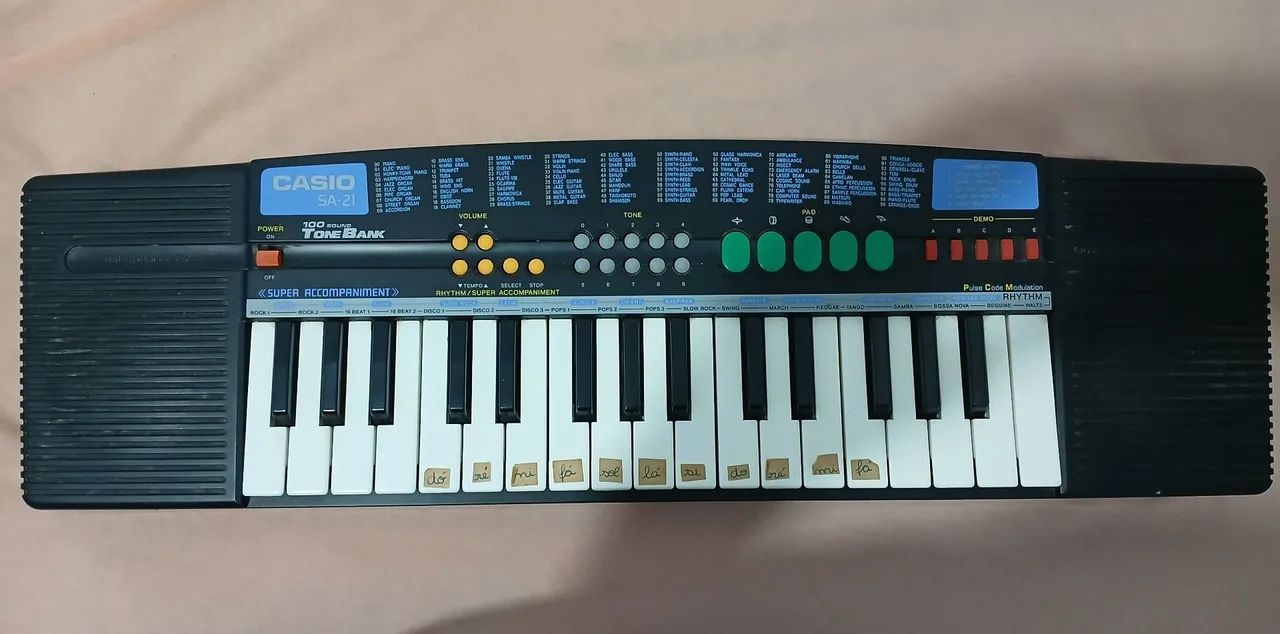 Teclado Casio SA21