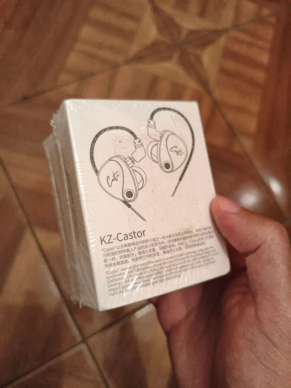 Fone KZ CASTOR versão sem microfone - Fone de palco  - Foto 2