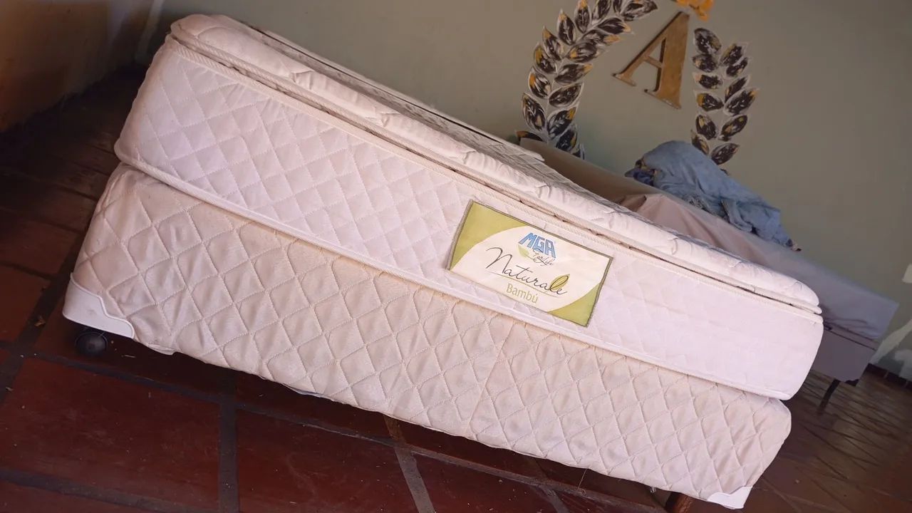 Cama box casal padrão frete grátis  - Foto 5