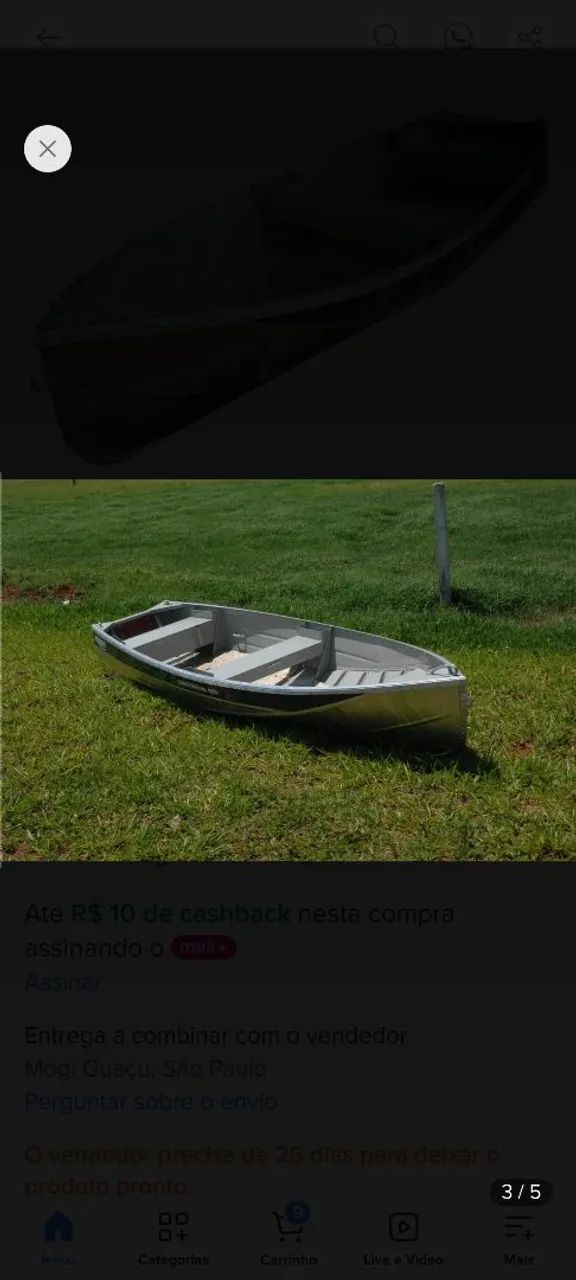 Barco de duralumínio  - Foto 2