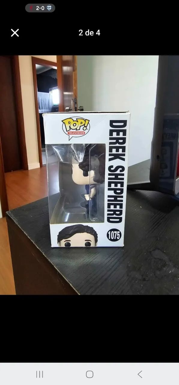 Funko Pop Derek Shepherd #1075 Grey's Anatomy Original | Na Caixa - Foto 2