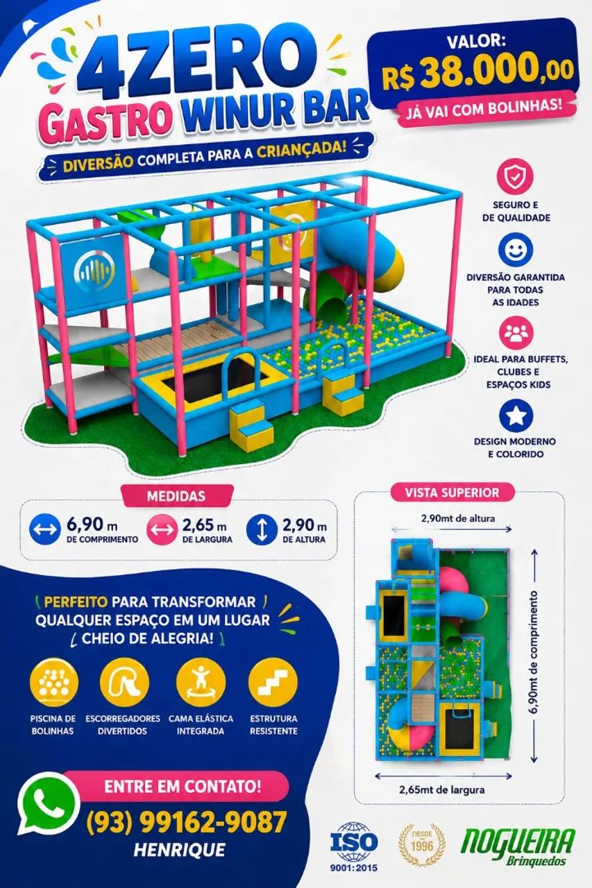 ? BRINQUEDO INFANTIL À VENDA! ?