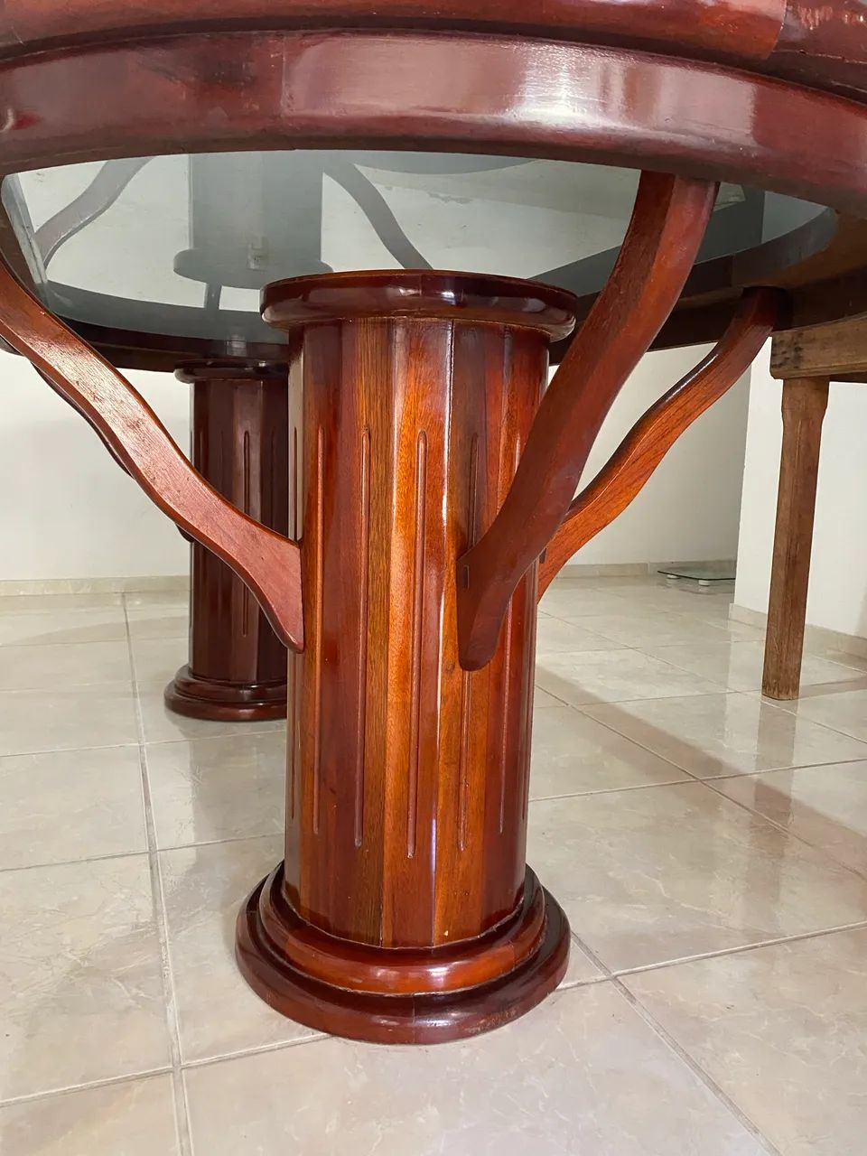 Mesa De Jantar 5 Cadeiras (Estofado Novo)  - Foto 4