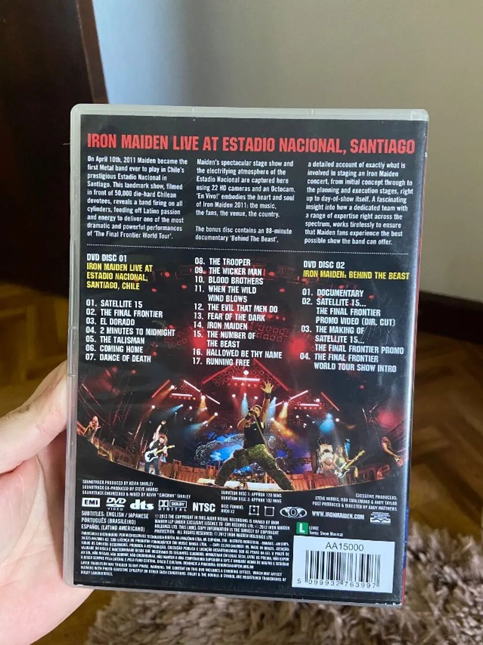 DVD Iron Maiden En Vivo - Foto 2