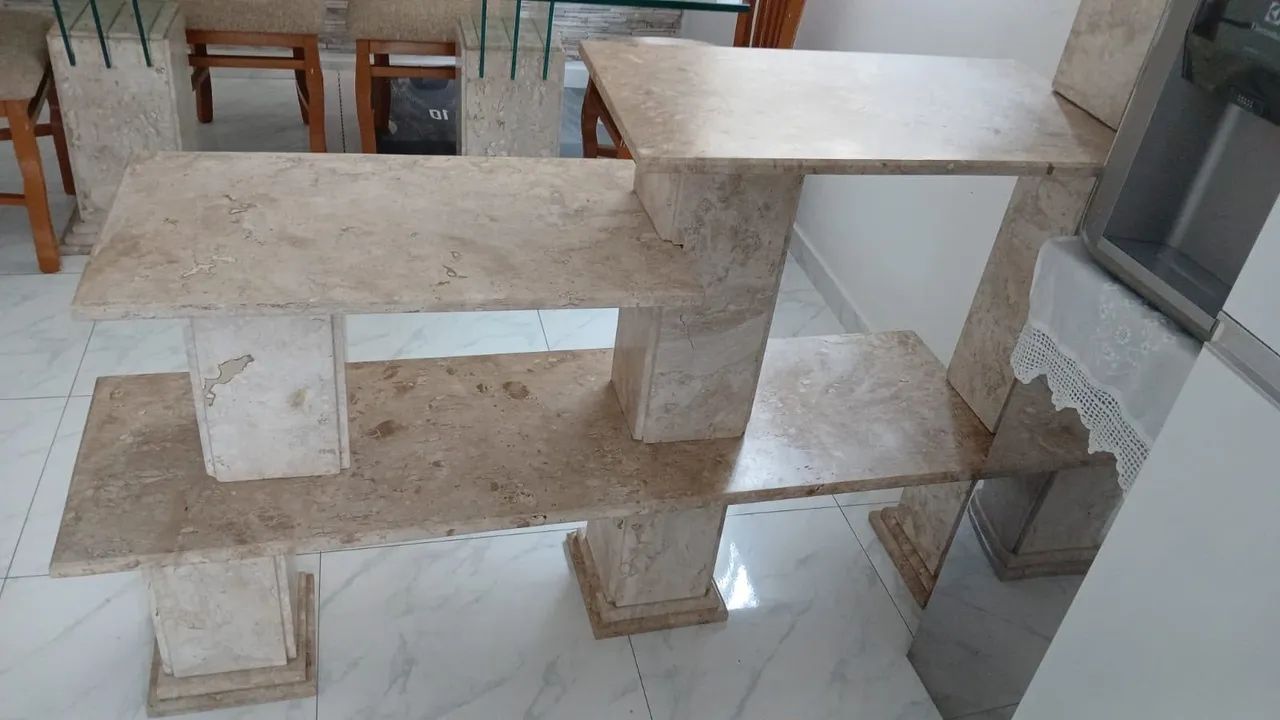 Móvel Modular em Mármore de Encaixe - Lindo e Versátil! - Foto 2