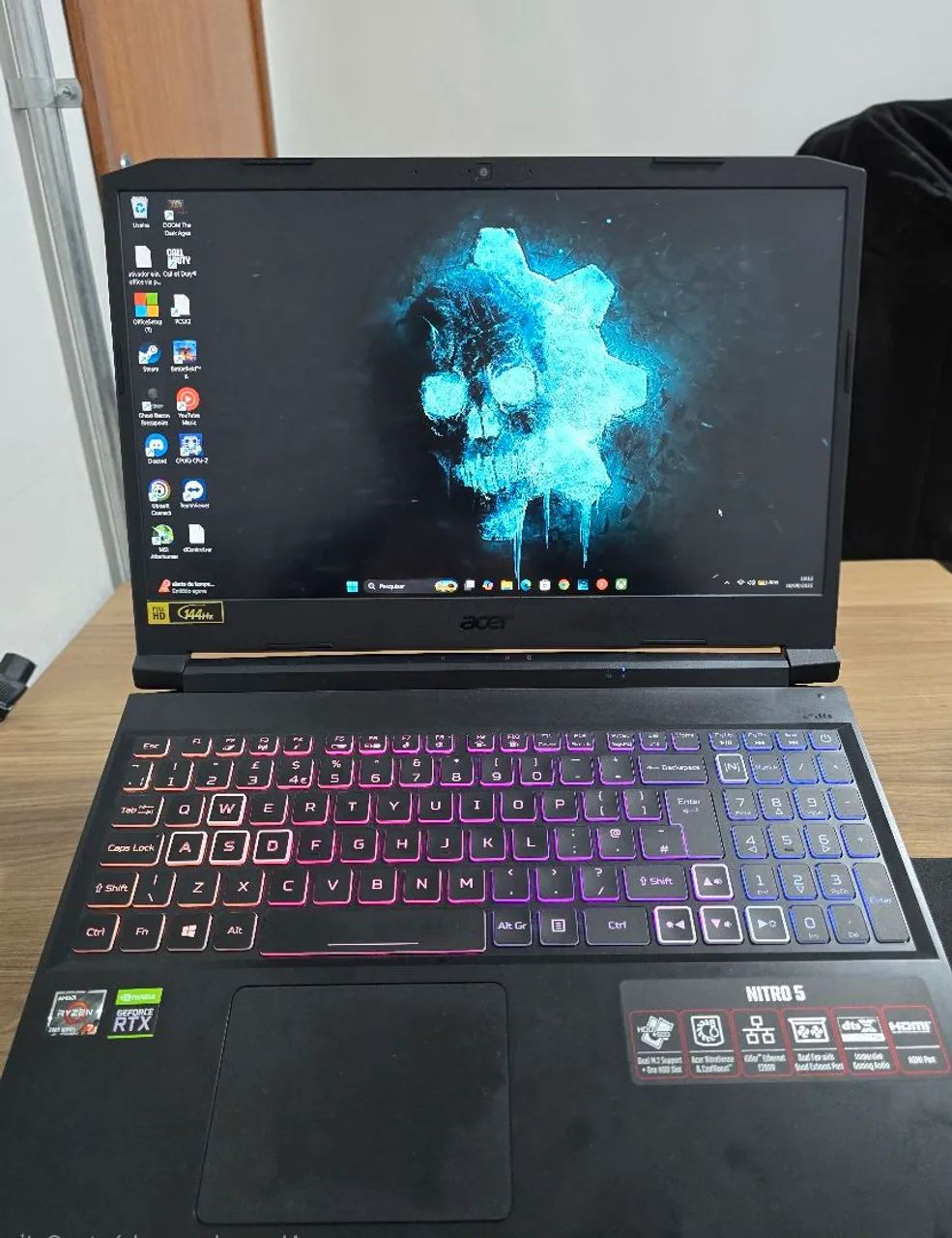 Notebook gamer acer nitro 5 Rtx 3070