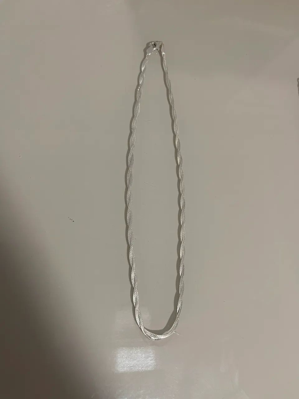Cordão de prata feminino 