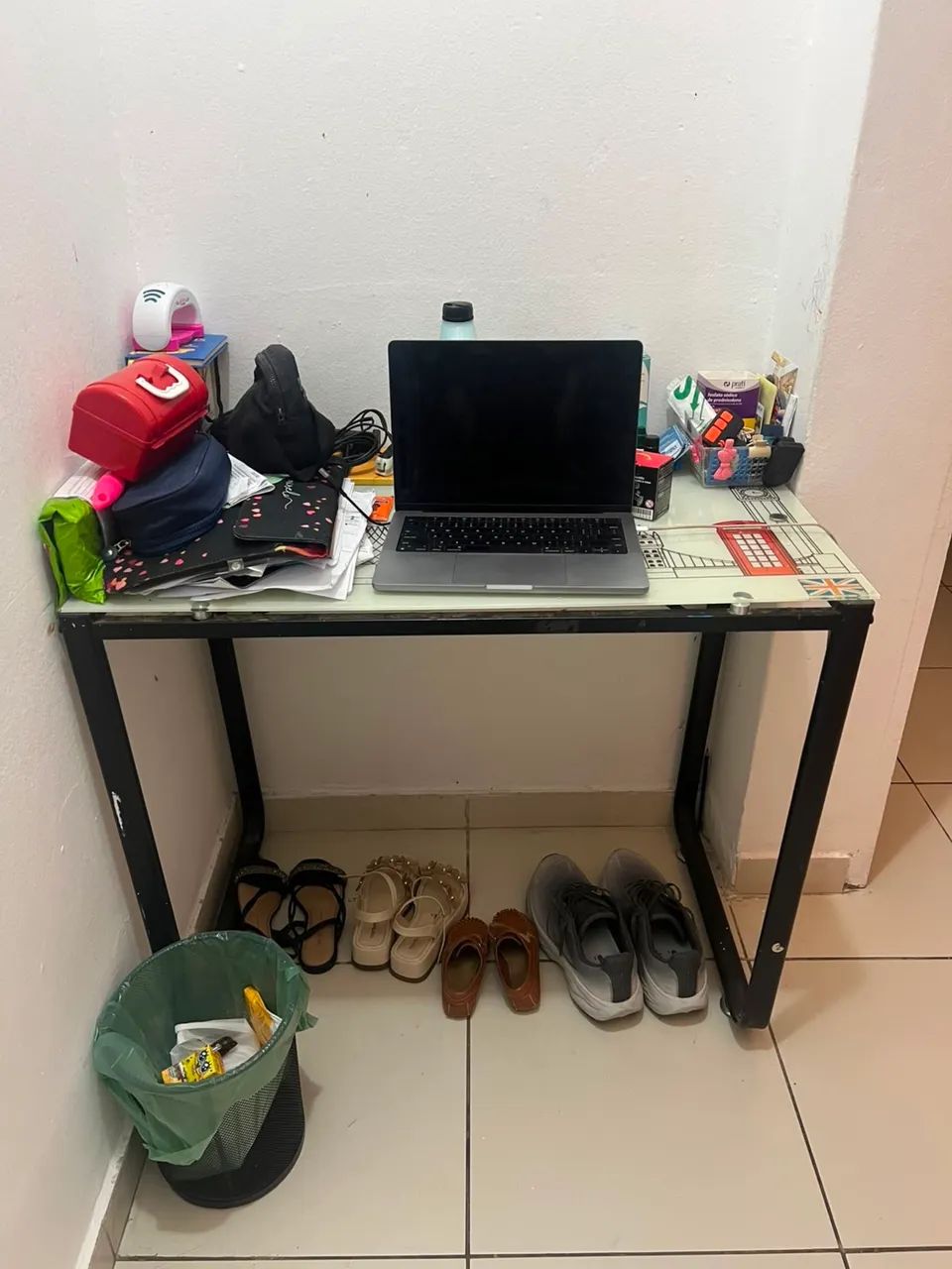 Mesa de vidro