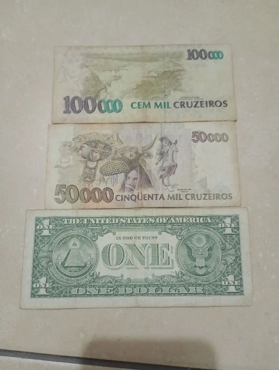 Notas de dinheiros antigas.... - Foto 4