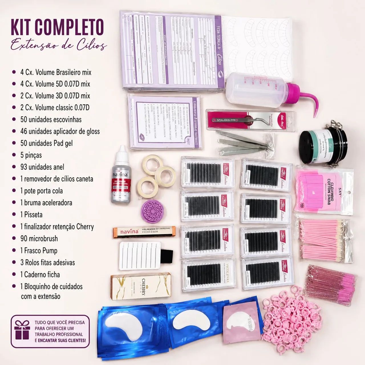 Kit de extensão de cílios  - Foto 2