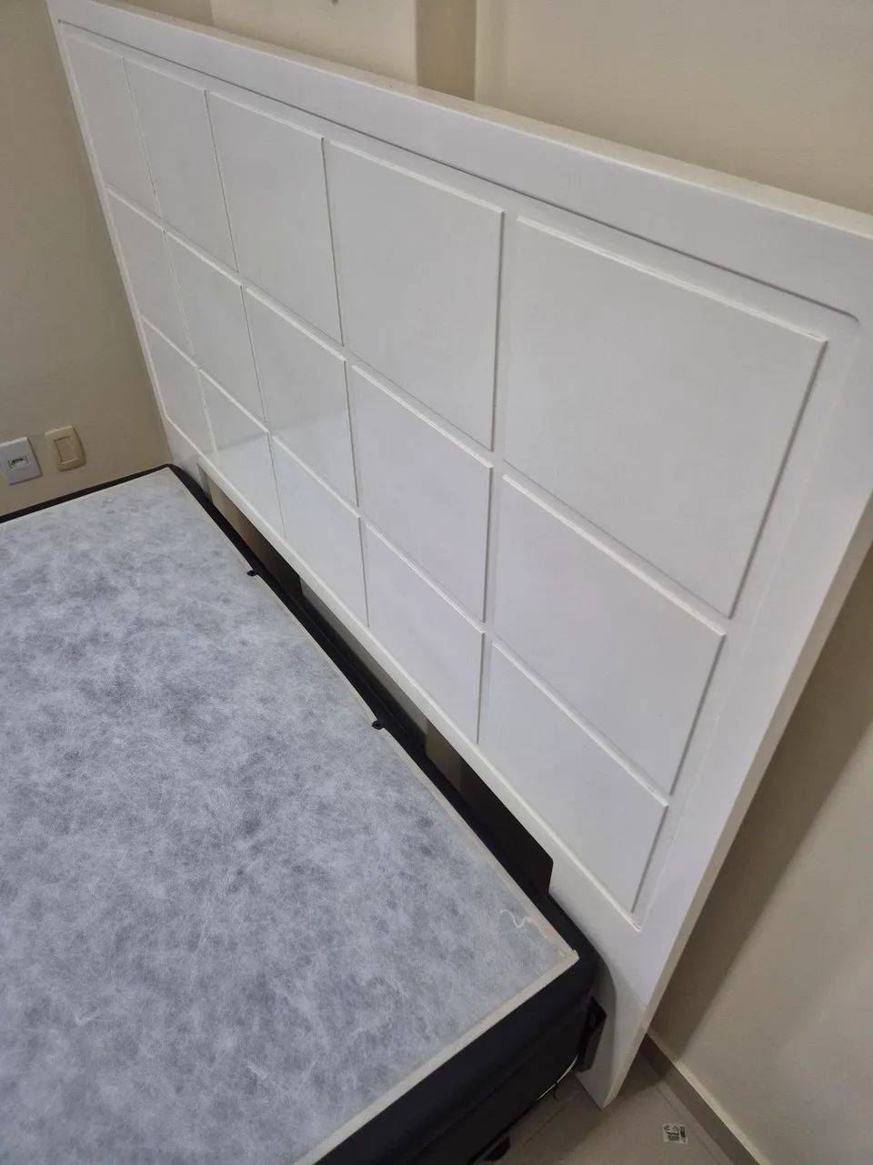 Cama box e colchão Castor casal com cabeceira - Foto 4