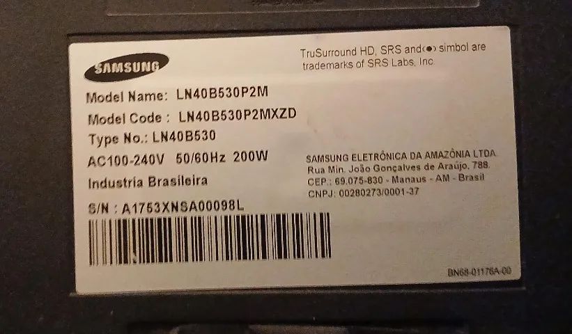 Troco 2 TVs Samsung (32 e 40 polegadas) por 1 maior e mais atual - Foto 4