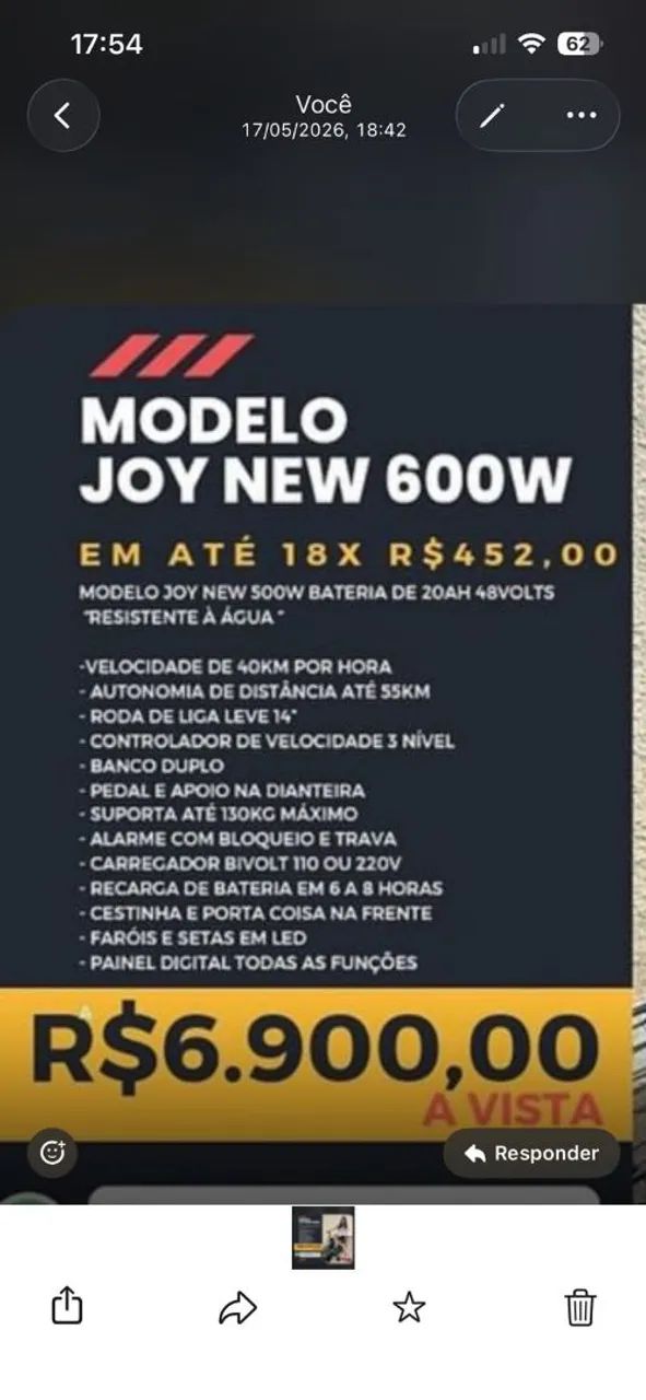 Moto eletrica - Foto 5