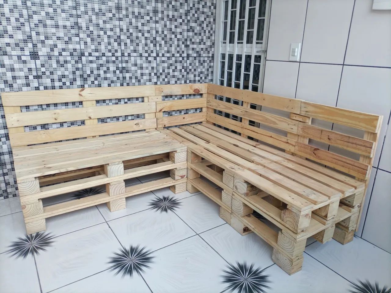 Sofá de pallet  - Foto 2