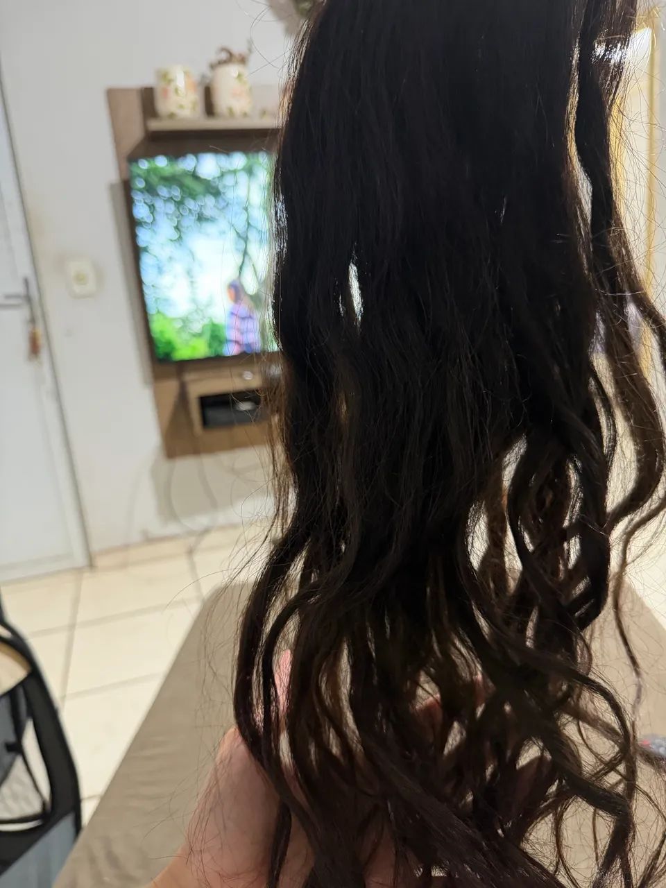 Mega hair ondulado - Cabelo Brasileiro  - Foto 5