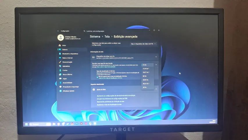 Monitor TGT 21.5 Pol Ful HD, 5ms, 75Hz - Foto 2