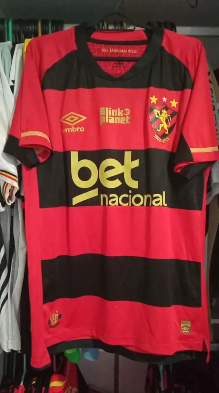 CAMISA DO SPORT 25/26 OFICIAL MOD. JOG. - Foto 3