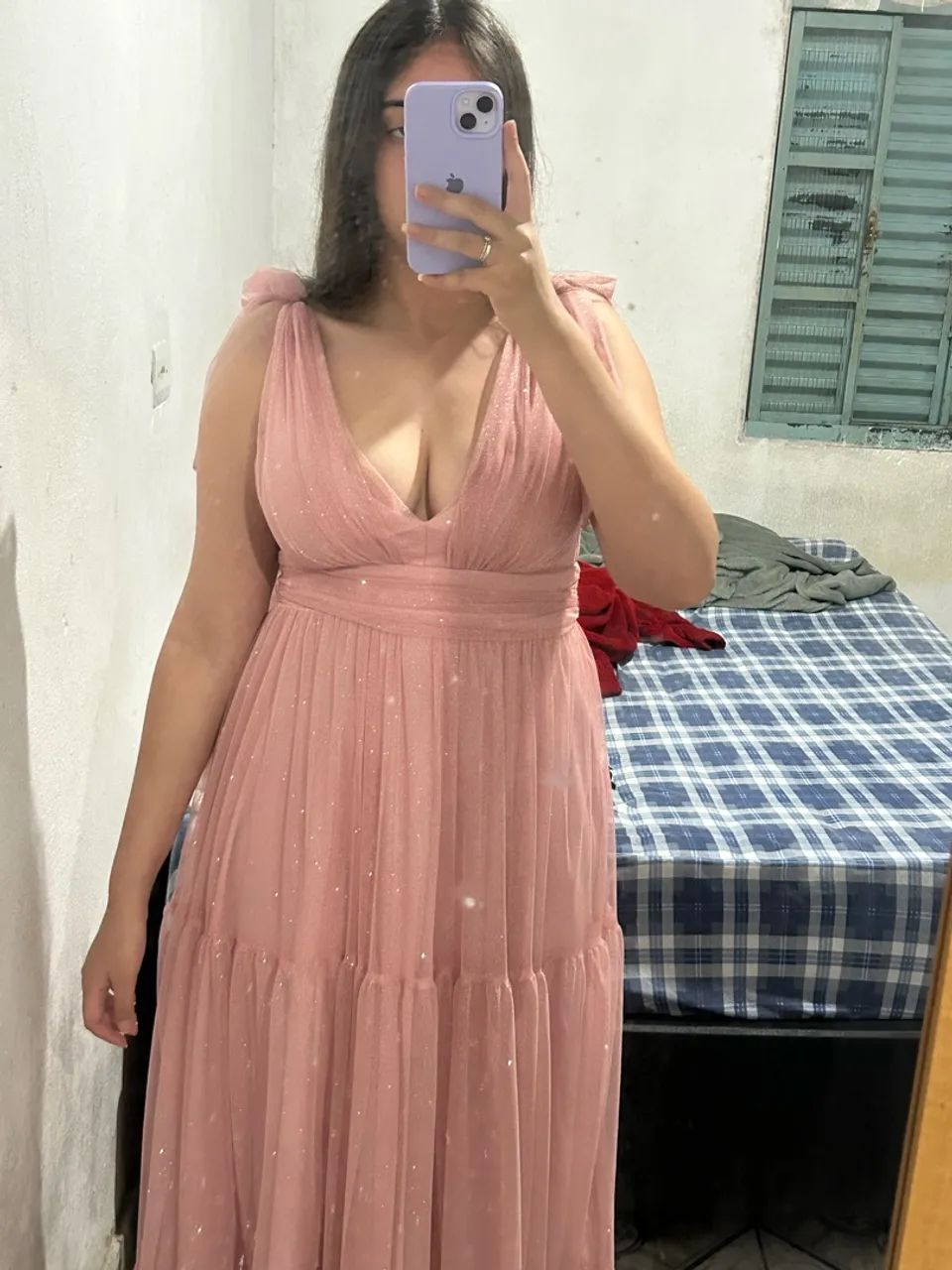 Vestido de Festa Rosa