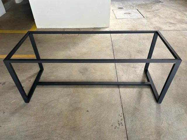 BASE DE MESA DE METALOM 80 x 40 - MESA DE 6 LUGARES - Foto 4