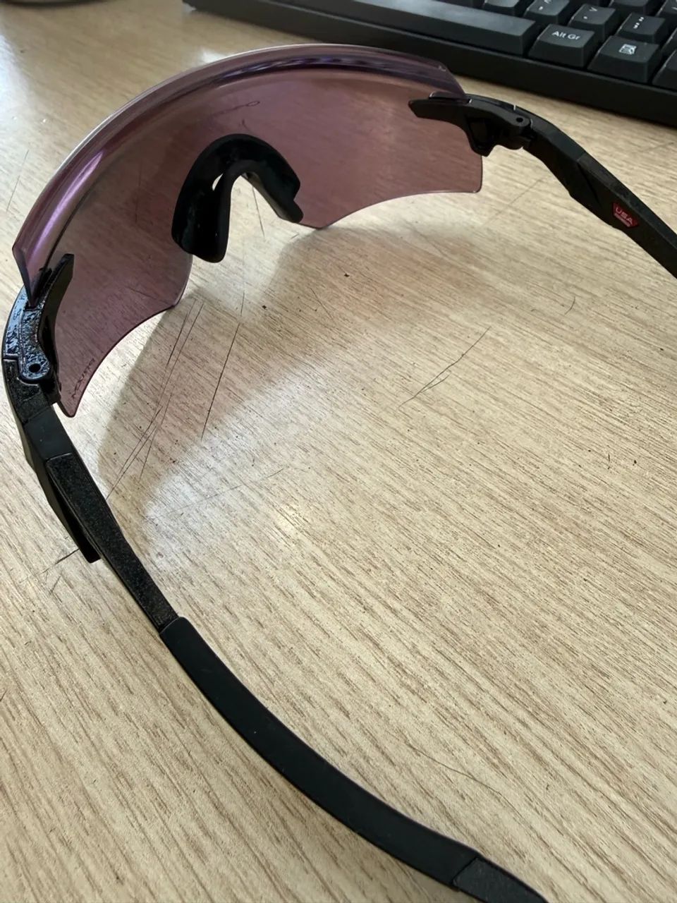 Óculos de ciclismo oakley encoder prizm - Foto 3