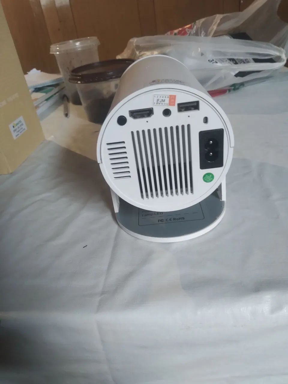 Projetor 4k profeta até 100 polegadas - Foto 4