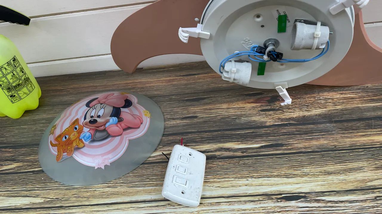 Ventilador de teto infantil 220v - Foto 3