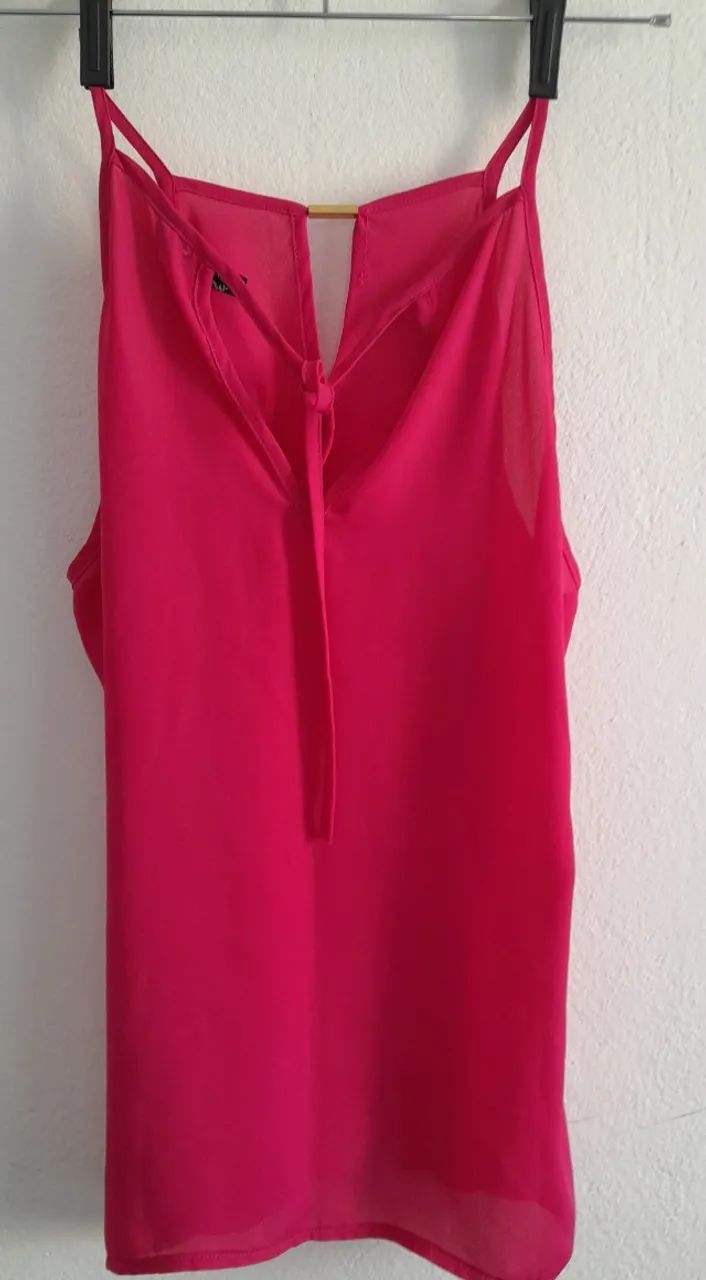 Blusinha de Alcinha Pink - Tam.: G - Foto 3