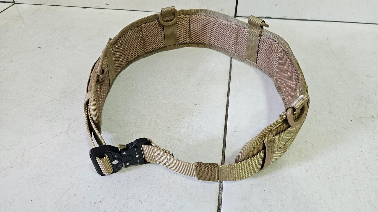 Cinto tático militar, pesca e camping - Foto 2
