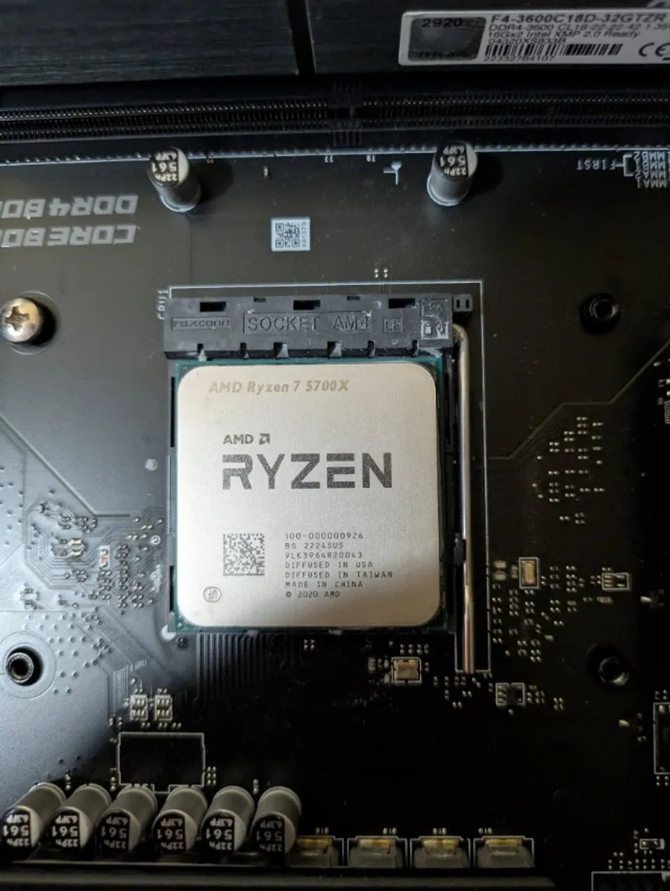 Processador AMD Ryzen 7 5700X (AM4) - 8 Núcleos / Impecável / Aceito OLX Pay - Foto 3