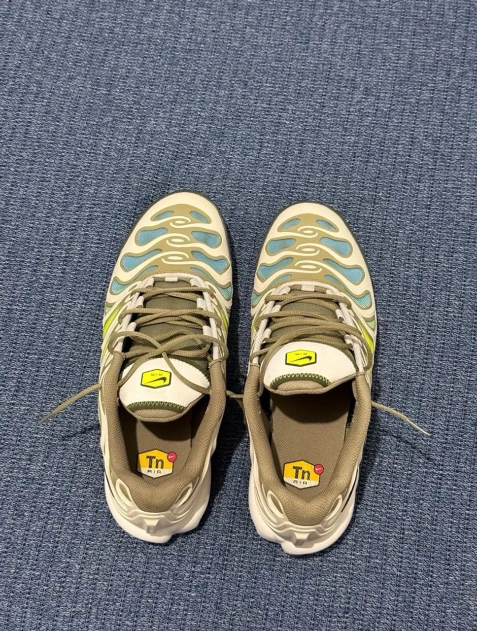 tênis nike air max plus drift cyber baltic blue - Foto 4