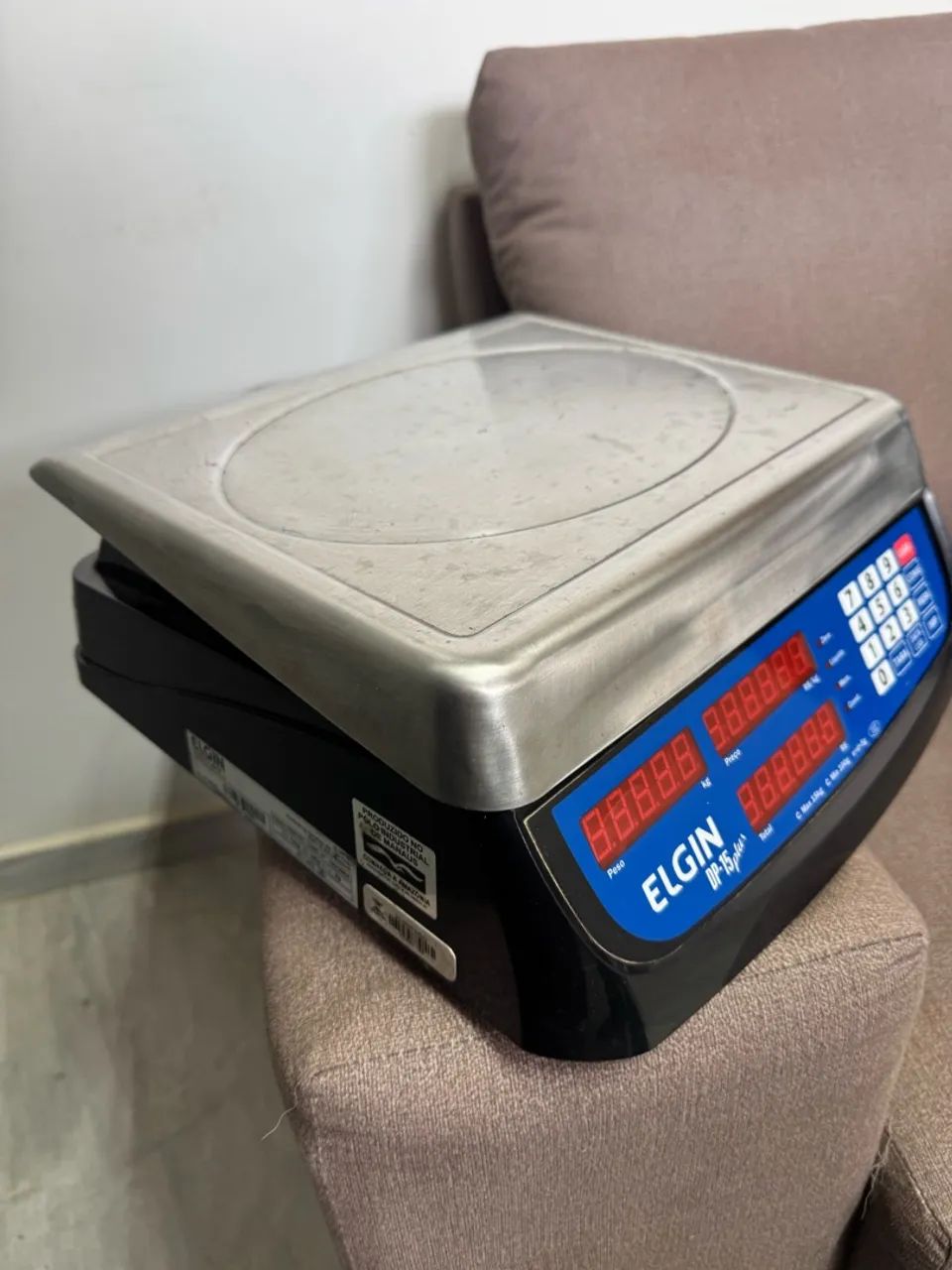 Balança Comercial Elgin DP-15 Plus 15kg Funcionando - Foto 4