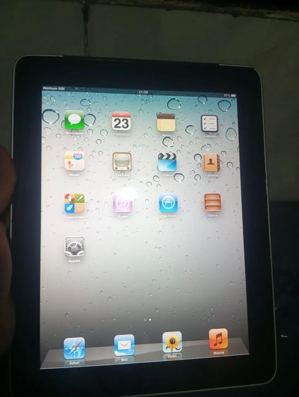 iPad 64 GB primeira geração com Caixa 