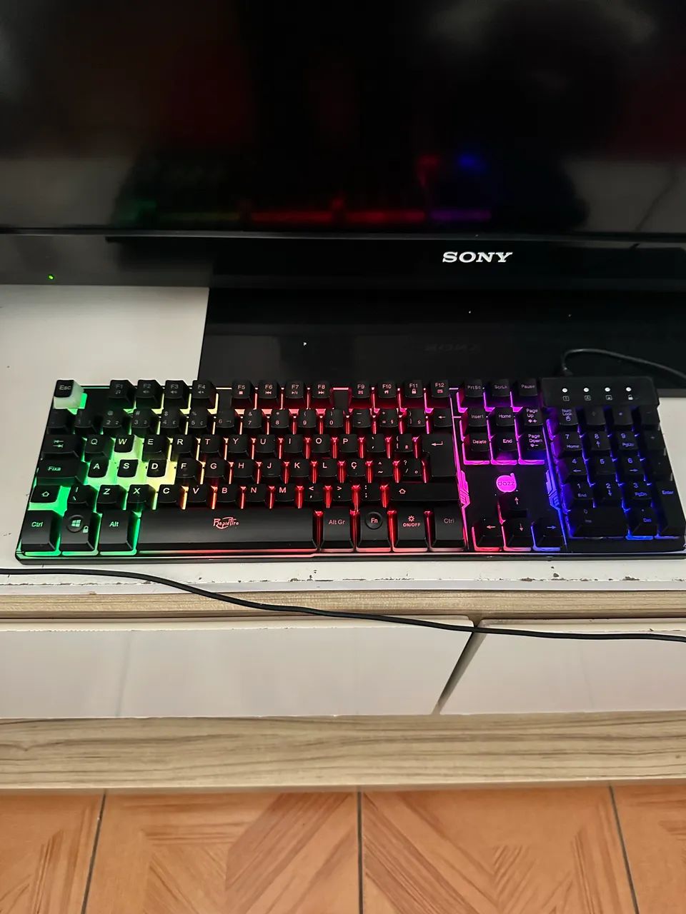 Teclado e mouse gamer - Foto 3
