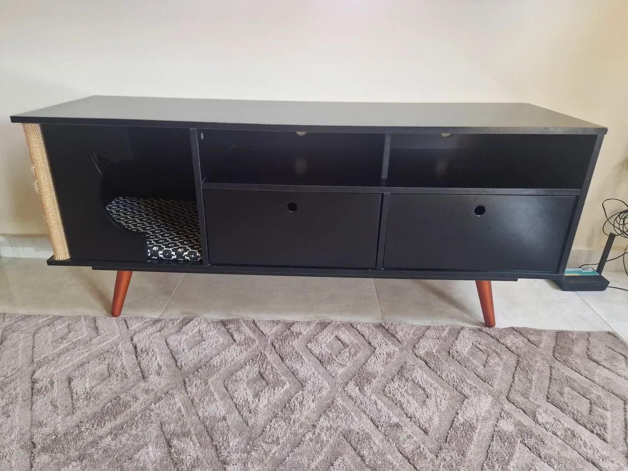 Rack tv gatos