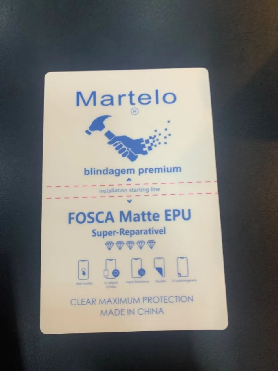 PELICULA DE HIDROGEL FOSCA/LISA/ E COM PRIVACIDADE PARA TODOS CELULARES - Foto 4