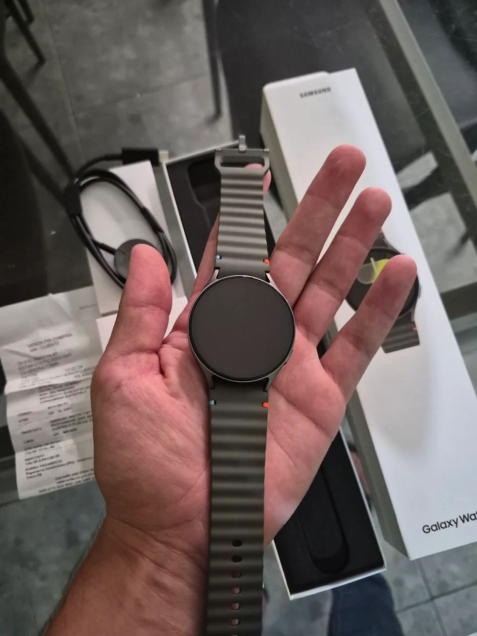 Relógio Samsung watch 7 ( sem uso )  - Foto 3