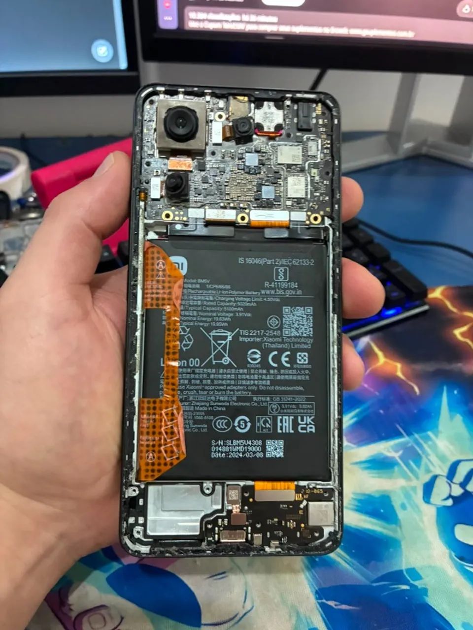 Tela Original Redmi Note 13 Pro 5g - Foto 2