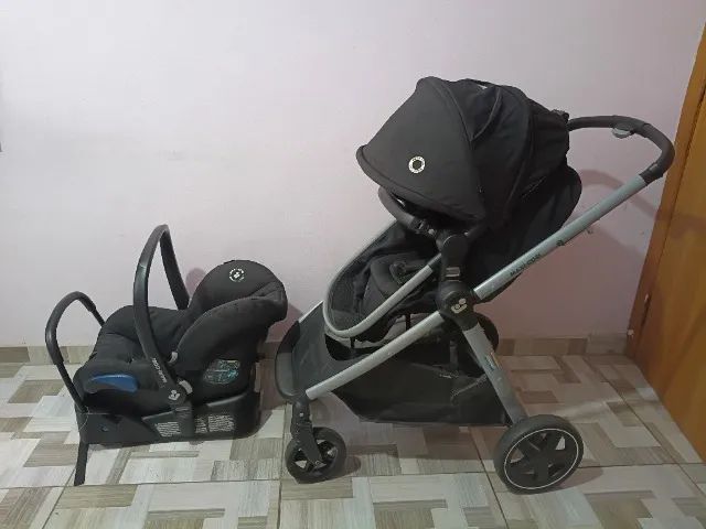 Carinho de bebê + bebe conforto  - Foto 3
