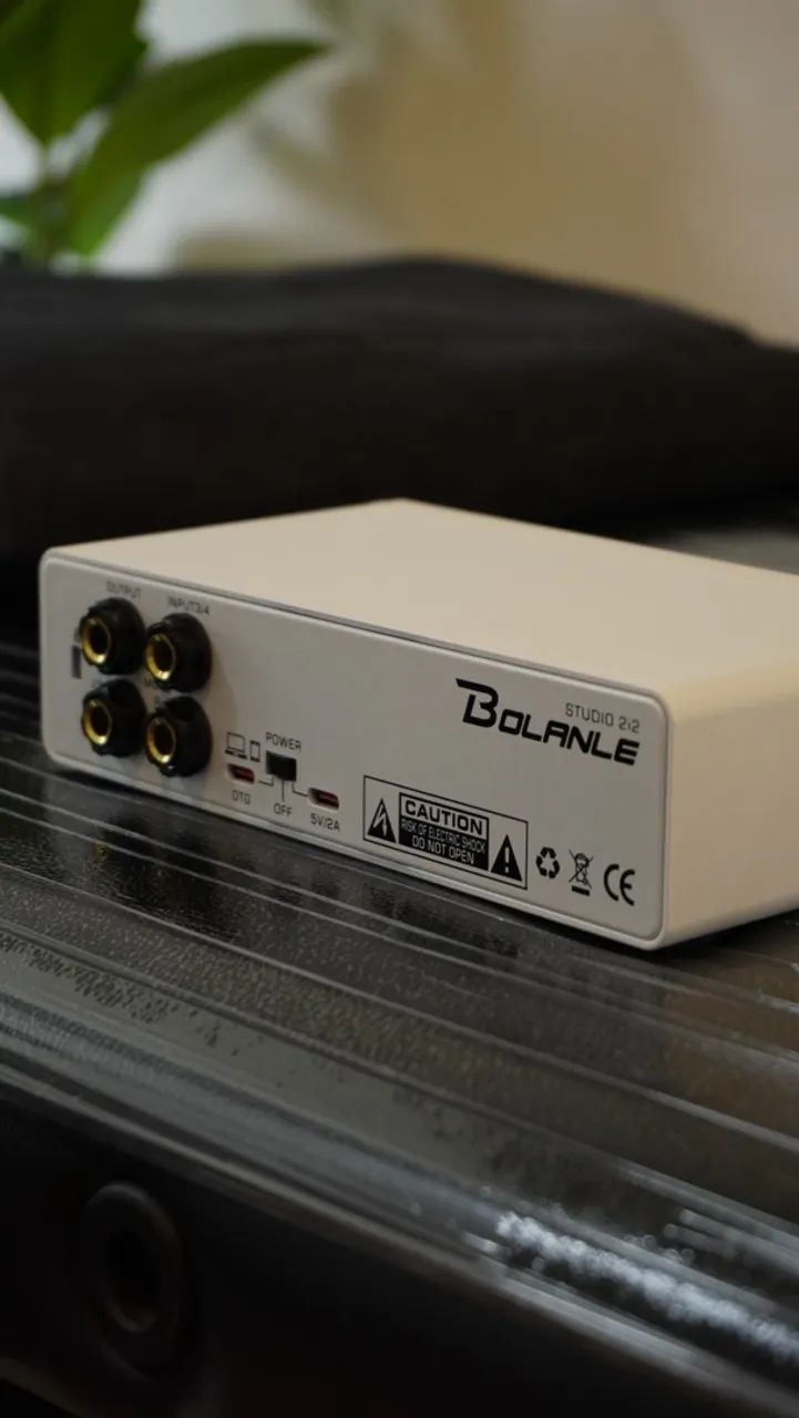 Interface de áudio Bolanle Studio 2i2 192kHz - Foto 5