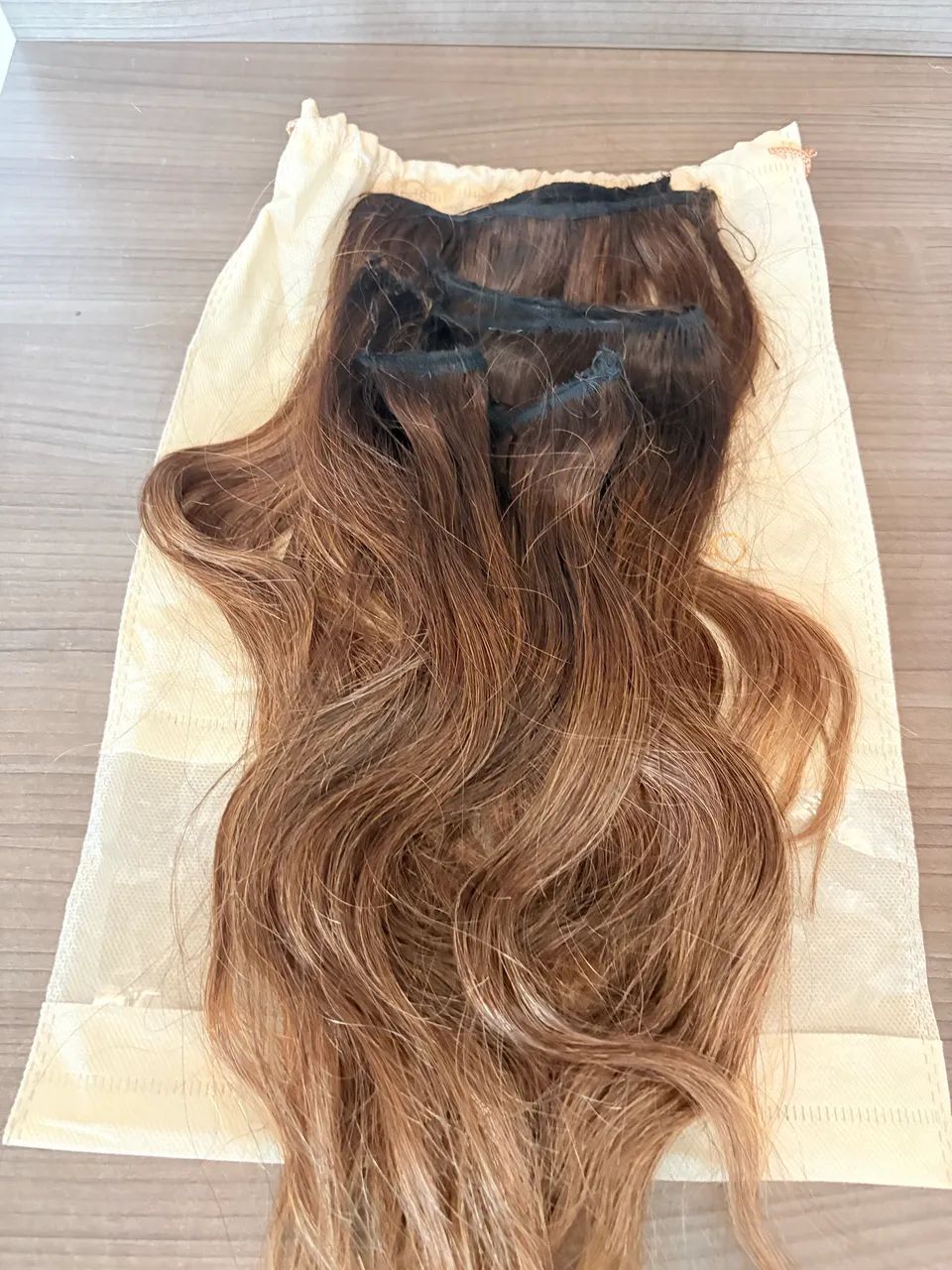 Mega Hair- Brasileiro do Sul (pouco tempo de uso) - Foto 2