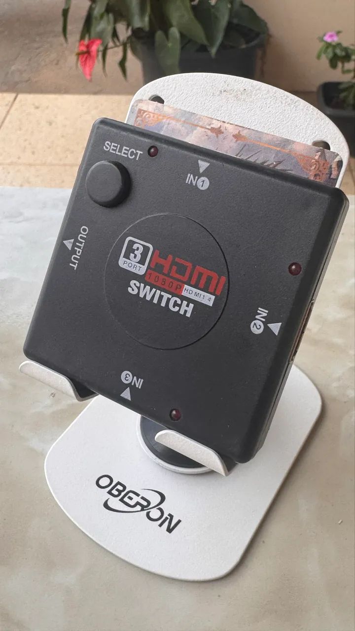 Hub Switch Extensor HDMI 3 Entradas para 1 Saída (1080p) - R$30 - Foto 3