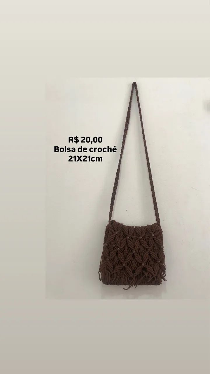 Linda Bolsa de croché  - Foto 2
