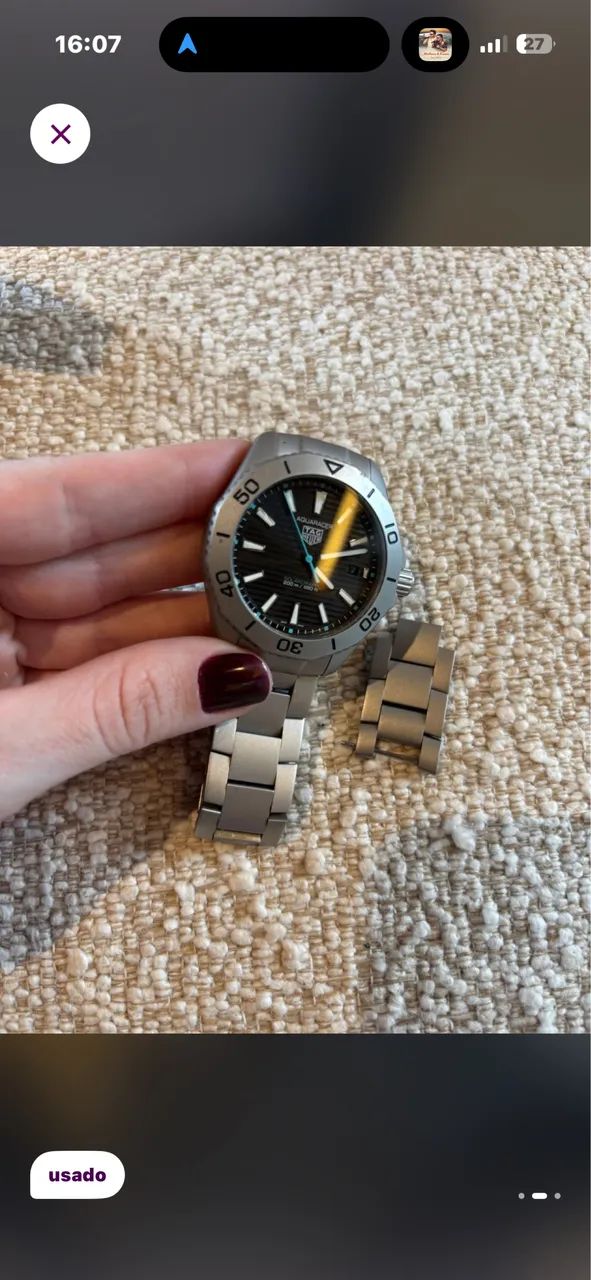 Relógio Tag Heuer aquaracer - Foto 2