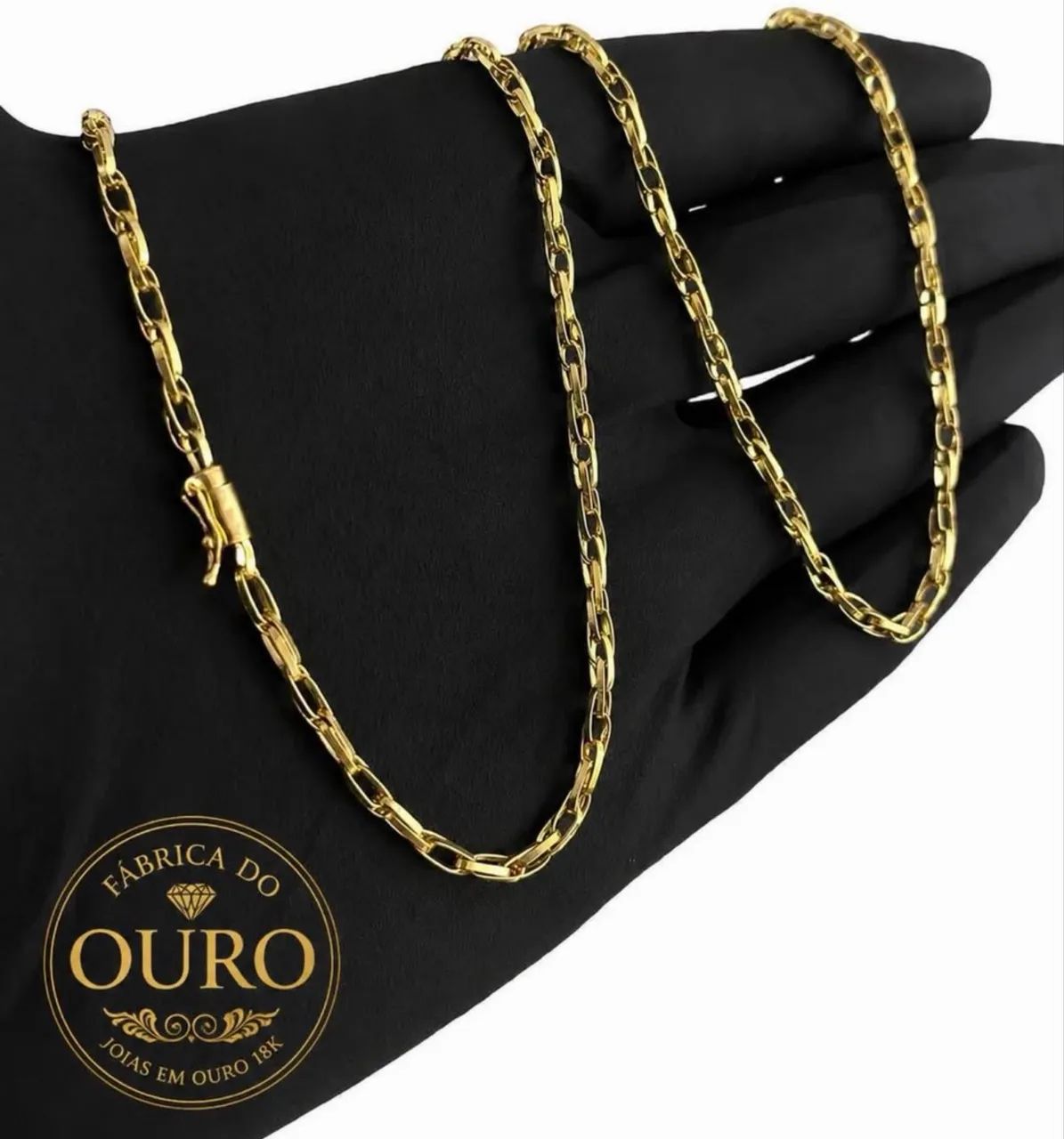 Ouro corrente 18k - Foto 3