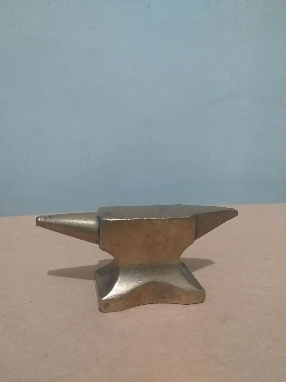 Bigorda antiga de latão com banho de bronze - Foto 2