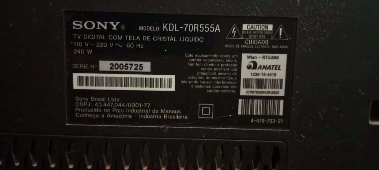Vendo tv 70 polegadas 4k - Foto 5