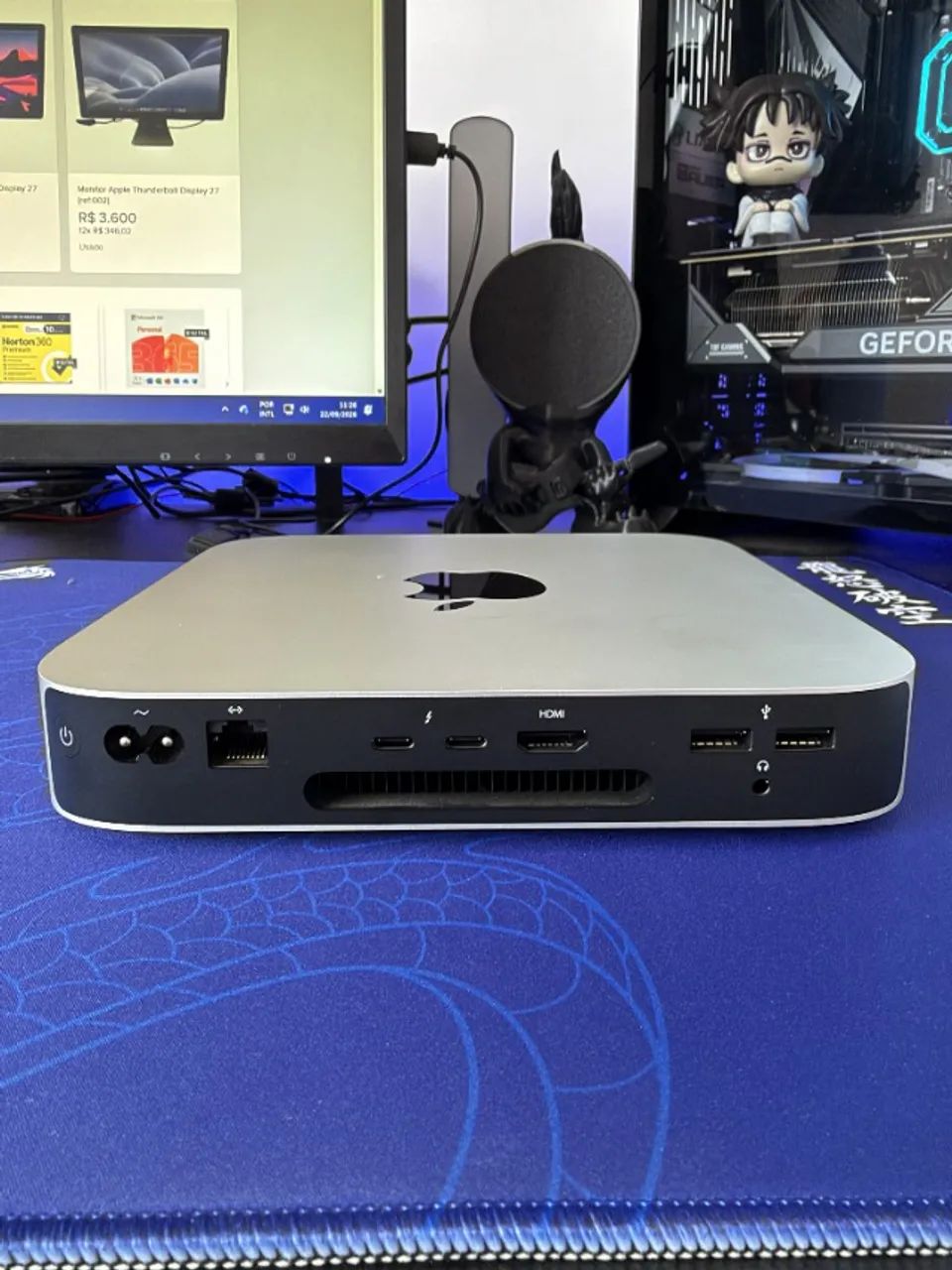 Mac Mini - M1 - 256GB - SSD NVMe (NÃO ACEITO TROCAS) - Foto 3
