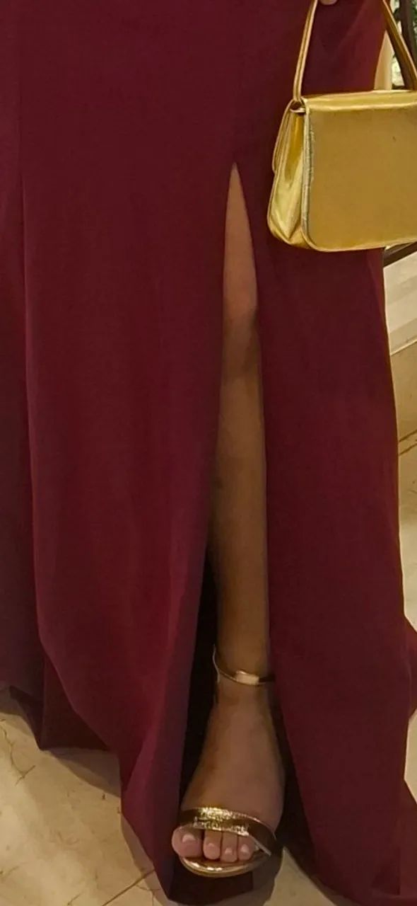 Vestido de festa marsala - Foto 3