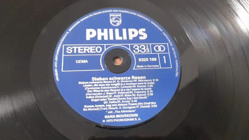 Lp Nana Moskouri -  importado Alemanha - Foto 4